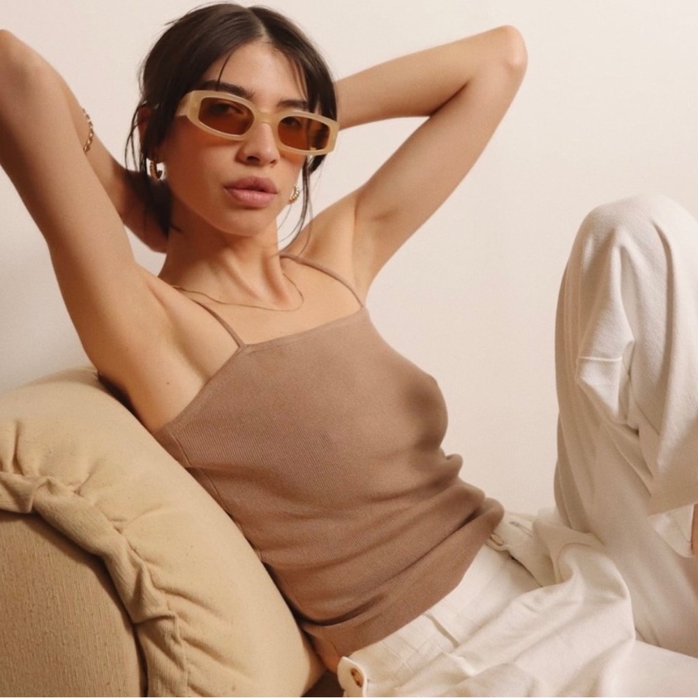 Paloma Wool Boavista Sunglasses Nude